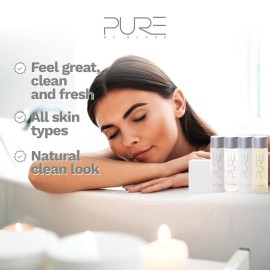 Pure By Gloss Body Bar - Fresh Lemon Scent - for All Skin Types - Cruelty Free and Paraben Free - Luxurious Moisturizing, Softening & Smoothing Formula - for Men, Women, Kids - 4oz Each - 3 Pack