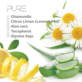 Pure By Gloss Body Bar - Fresh Lemon Scent - for All Skin Types - Cruelty Free and Paraben Free - Luxurious Moisturizing, Softening & Smoothing Formula - for Men, Women, Kids - 4oz Each - 3 Pack