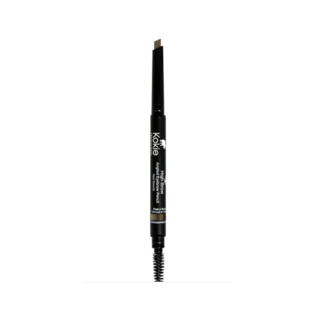 Kokie Cosmetics High Brow Angled Eyebrow Pencil, Brunette, 0.012 Ounce