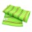 10 Pack SongWol Korean Beauty Skin Large Exfoliating Bath Shower Towel Gloves Scrub Wash Clothes Made in Korea Green
