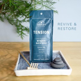 Village Naturals Therapy Tension Concentrated Mineral Bath Soak, Cedar Citrus Scent, 2 Oz, Pack of 12 Village Naturals Therapy Tension Concentrated Mineral Bath Soak, Cedar Citrus Scent, 2 Oz, Pack of 12