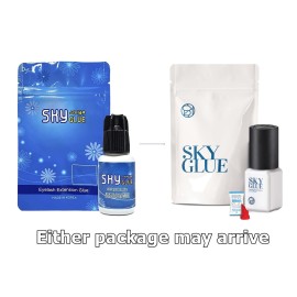 Super Strong Sky D Eyelash Extension Glue 5ml - Professional Black Bonding Adhesive for Long Lasting Semi Permanent Individual Lash Extensions - 3-4s Fast Drying / 4-6 Week Retention Super Strong Sky D Eyelash Extension Glue 5ml - Professional Black Bonding Adhesive for Long Lasting Semi Permanent Individual Lash Extensions - 3-4s Fast Drying / 4-6 Week Retention