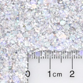 GLITTIES - Icing - Holographic & Matte Chunky Mixed Glitter  COSMETIC GRADE  Festival Body Glitter, Makeup, Face, Hair, Lips, Nails - (10 Gram) GLITTIES - Icing - Holographic & Matte Chunky Mixed Glitter  COSMETIC GRADE  Festival Body Glitter, Makeup, Face, Hair, Lips, Nails - (10 Gram)