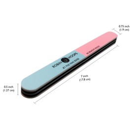 (Pack of 12) 4 Way Shine Nail Buffer/File Nail Edge, Remove Ridges, Smooth Surface, Super Shine