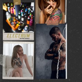 Electrum Tattoo Transfer Gel Solution, Stencil Application Gel Works Great for Carbon and Marker Stencils, Tattoo Stencil Gel, Stencil Primer, Made in the USA by Tattoo Artists, 2 Ounces