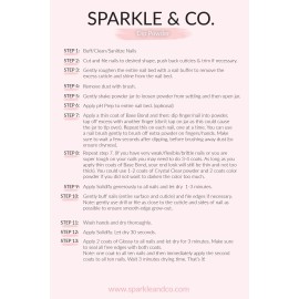 Sparkle & Co. Dip Powder dp.04 Cotton Candy (Pale Pink)
