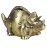 FUYU Creative Metal Cartoon Retro Dinosaur Piggy Bank Coin Bank Saving Pot Money Box