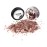 Moon Glitter Holographic Chunky Glitter 100% Cosmetic Glitter for Face, Body, Nails, Hair and Lips - 0.10oz - Rose Gold