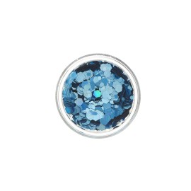 Moon Glitter Holographic Chunky Glitter 100% Cosmetic Glitter for Face, Body, Nails, Hair and Lips - 0.10oz - Blue Moon Glitter Holographic Chunky Glitter 100% Cosmetic Glitter for Face, Body, Nails, Hair and Lips - 0.10oz - Blue