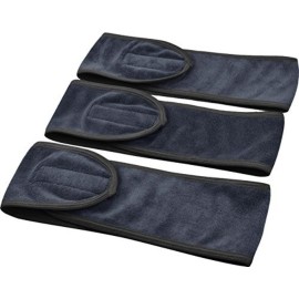 SINLAND Facial Spa Headband For Washing Makeup Cosmetic Shower Soft Women Hair Band 3 Pack