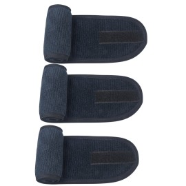 SINLAND Facial Spa Headband For Washing Makeup Cosmetic Shower Soft Women Hair Band 3 Pack