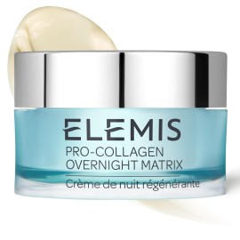 ELEMIS Pro-Collagen Overnight Matrix, 50ml - Wrinkle Smoothing Night Cream, Deeply Hydrate, Smooth, Firm & Replenish Stressed Skin, Overnight Hydrating Skincare Face Cream