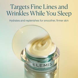 ELEMIS Pro-Collagen Overnight Matrix, 50ml - Wrinkle Smoothing Night Cream, Deeply Hydrate, Smooth, Firm & Replenish Stressed Skin, Overnight Hydrating Skincare Face Cream
