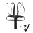Topwon 5 Point Harness Baby Chair Stroller Safety Belt Pram Buggy Strap for Children High Chair/Pushchair/Booster Replacement