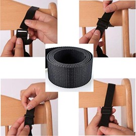 Topwon 5 Point Harness Baby Chair Stroller Safety Belt Pram Buggy Strap for Children High Chair/Pushchair/Booster Replacement