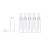 JJKMALL- 100PCS 1ml 1/4 Dram Empty Glass Perfume Sample Bottle Vials with 3ml 1pcs Droppers Samplers for Essential Oils Aromatherapy caps with