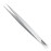 Metaleks Straight Pointed Perfect Craft Fine Angled Removal Stainless Steel Tip Straight Tweezers For Professional Grafting Eyelash Extension False Eyelash Nail Art.