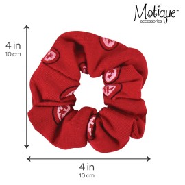 Bandana Scrunchies - Set of 6 - Red