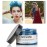 Acosexy Temporary Blue Hair Wax, 4.23oz Instant Hairstyle Mud Cream, Natural Hair Coloring Wax Material Disposable Hair Styling Dye Ash (Blue, Dye Free) for Cosplay, Party, Masquerade, Halloween etc.