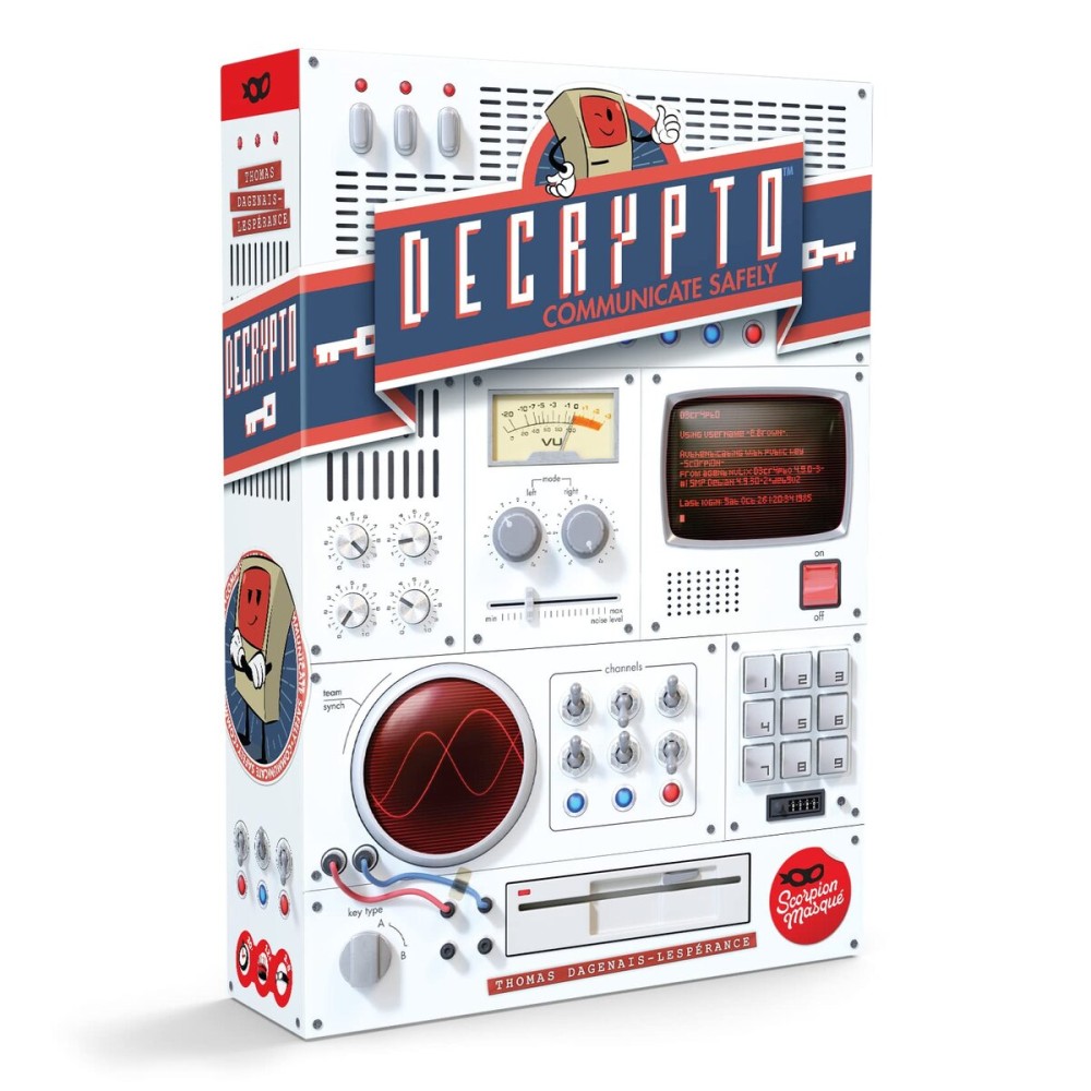 Decrypto | Deduction Party Game | 2 Party Game on BoardGameGeek | Great for Teens and Adults | Ages 12+ | 3 to 8 Players | 15 Minutes