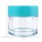 Beauticom 7 Gram / 7 ML (Quantity: 60 Pieces) Thick Wall Round Leak Proof Clear Acrylic Jars with Teal Lids for Beauty, Cream, Cosmetics, Salves, Scrubs