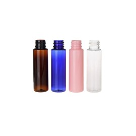 6PCS 30ml/1oz Empty Plastic Pump Vial Packing Bottles with Transparent Cap-Face Cream Jar Pot Makeup Travel Cosmetic Storage Container Holder for Lotion Bath Shower Dispenser (Transparent+Pink)