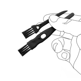 GFDesign Electric Shaver Cleaning Brushes Razor Cleaner Set Nylon Bristles PP Handle - Set of 8 (Black) GFDesign Electric Shaver Cleaning Brushes Razor Cleaner Set Nylon Bristles PP Handle - Set of 8 (Black)