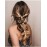 Jovono Bride Wedding Hair Clips Gold Star Headpieces Boho Fashion Hair Accerssories for Women and Girls
