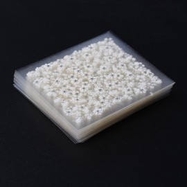 WOKOTO 30pcs White Adhesive 3d Nail Stickers Flower Nail Art Decoration Accessory With 1 Pcs Anti-Static Tweezers And 5 Pcs Wood Nail Art Stick Cuticle Pusher WOKOTO 30pcs White Adhesive 3d Nail Stickers Flower Nail Art Decoration Accessory With 1 Pcs Anti-Static Tweezers And 5 Pcs Wood Nail Art Stick Cuticle Pusher