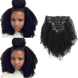 ABH AMAZINGBEAUTY HAIR Afro Coily Clip in Hair Extensions Real Human Hair 4B and 4C Double Wefts Remy Coily Clip ins for African Americans 120 Grams 7pcs 17 Clips, 1B Natural Black 14 Inch ABH AMAZINGBEAUTY HAIR Afro Coily Clip in Hair Extensions Real Human Hair 4B and 4C Double Wefts Remy Coily Clip ins for African Americans 120 Grams 7pcs 17 Clips, 1B Natural Black 14 Inch