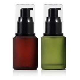 ericotry 1PC 60ML / 2 Ounce Empty Upscale Glass Refillable Lotion Pump Bottle for Cosmetic Make Up Cream Liquid Gels Serums Separate Dispenser Container (Green) ericotry 1PC 60ML / 2 Ounce Empty Upscale Glass Refillable Lotion Pump Bottle for Cosmetic Make Up Cream Liquid Gels Serums Separate Dispenser Container (Green)
