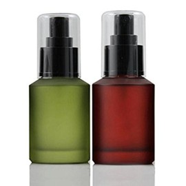 ericotry 1PC 60ML / 2 Ounce Empty Upscale Glass Refillable Lotion Pump Bottle for Cosmetic Make Up Cream Liquid Gels Serums Separate Dispenser Container (Green) ericotry 1PC 60ML / 2 Ounce Empty Upscale Glass Refillable Lotion Pump Bottle for Cosmetic Make Up Cream Liquid Gels Serums Separate Dispenser Container (Green)