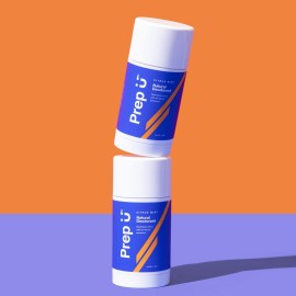 Prep U ; Natural Deodorant - Aluminum Free - Vegan - For Teen Boys, Girls, Kids, Men and Women - 2.5 oz (Solstice)
