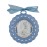 Guardian Angel Crib Medal (Blue)
