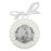 Guardian Angel Crib Medal (White)