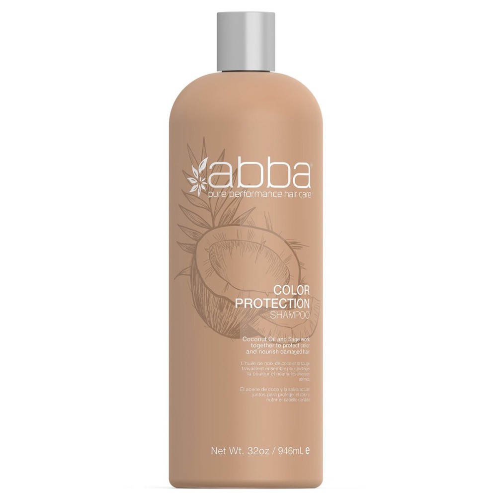 ABBA Color Protection Shampoo, Coconut Oil & Sage, 32 Fl Oz ABBA Color Protection Shampoo, Coconut Oil & Sage, 32 Fl Oz