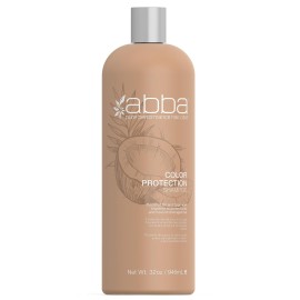 ABBA Color Protection Shampoo, Coconut Oil & Sage, 32 Fl Oz