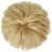 FESHFEN Human Messy Buns - 100% Human Hair Bun Real Scrunchies Hair Pieces Ponytail Extensions Wavy Tousled Updo Chignon Hairpieces for Women, Light Blonde
