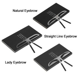 Eyebrow Shaping Stencil, 3 Types Professional Eyebrow Stencil Shaping Template DIY Shaping Define Ruler Makeup Tool(Lady Eyebrow) Eyebrow Shaping Stencil, 3 Types Professional Eyebrow Stencil Shaping Template DIY Shaping Define Ruler Makeup Tool(Lady Eyebrow)