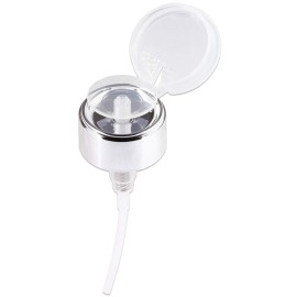 7oz Push Down Pump Dispenser Flip Top Cap Refillable Empty Bottle -Color: Silver - Lockable Travel Cosmetic Packaging Empty Bottle for Nail Polish Manicure 7oz Push Down Pump Dispenser Flip Top Cap Refillable Empty Bottle -Color: Silver - Lockable Travel Cosmetic Packaging Empty Bottle for Nail Polish Manicure