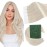 Ugeat 22 Inch Remy Tape in Extensions Human Hair Platinum Blonde Human Hair Tape in Extensions Platinum Blonde Natural Hairstyles for Women Everyday Wear 20Pcs 50G