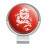 GRAPHICS & MORE Tribal Dragon Asian Golf Hat Clip with Magnetic Ball Marker