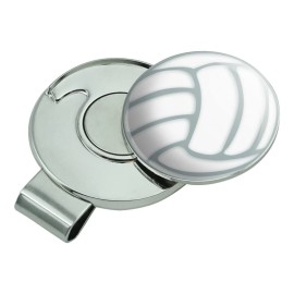 GRAPHICS & MORE Volleyball Ball Golf Hat Clip with Magnetic Ball Marker
