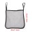 4Pcs Baby Stroller Bag,Oxford Hanging Mesh Stroller Bags Net Organizer 11.8x12.5(Black)