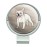 GRAPHICS & MORE French Bulldog Smiling Pet Dog Golf Hat Clip with Magnetic Ball Marker