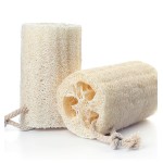 ZOMTOP Natural Loofah Exfoliating Bath Sponge (3 PACK of 4)
