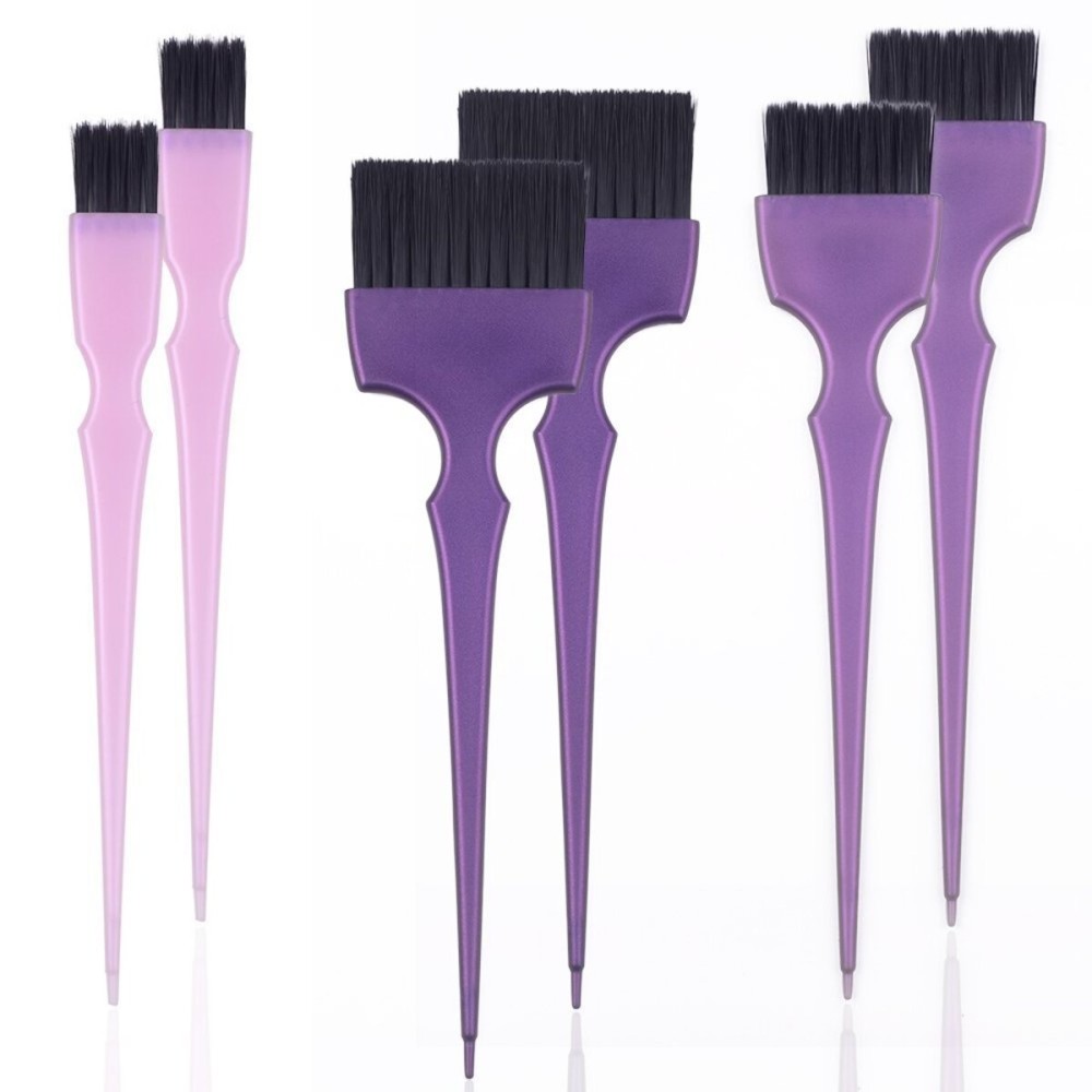 PERFEHAIR Hair Dye Coloring Brushes Kit Color Applicator Tint Brush-6 Pieces PERFEHAIR Hair Dye Coloring Brushes Kit Color Applicator Tint Brush-6 Pieces