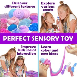 Original Stationery DIY Unicorn Slime Kit for Girls 7+ - Make Glow-in-The-Dark Slime - Fun Family Activity & Birthday Present