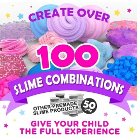 Original Stationery DIY Unicorn Slime Kit for Girls 7+ - Make Glow-in-The-Dark Slime - Fun Family Activity & Birthday Present