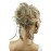 CAISHA Jumbo Scrunchie Braided Updo Wavy Messy Bun Hairpiece Dark Blond Mix G25D